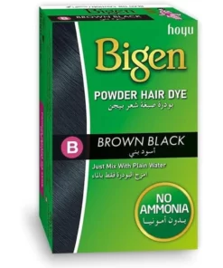بيجن مسحوق صبغ الشعر باللون الأسود البني 6غرام