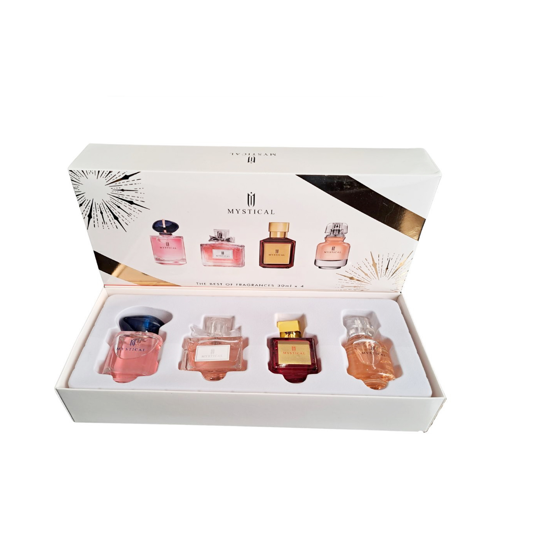 مجموعة عطور ميستيكال بلينج جفت للنساء - 30 مل × 4