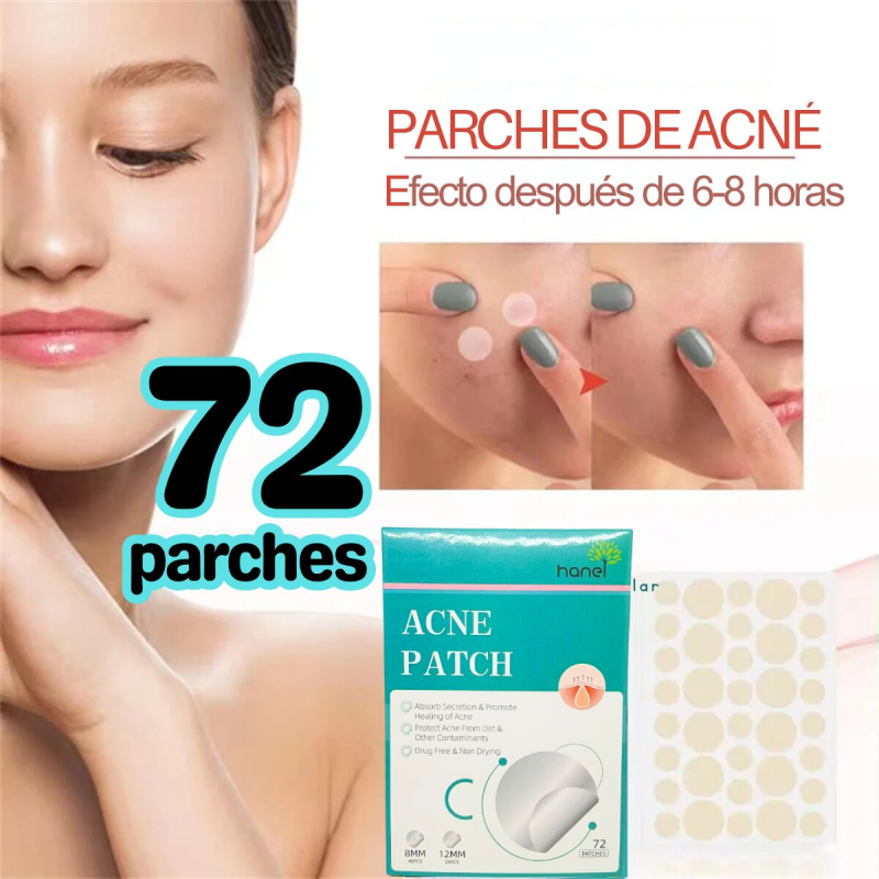 رقعة حب الشباب للعناية بالبشرة، ملصق علاج حب الشباب 72patches - الصورة 2