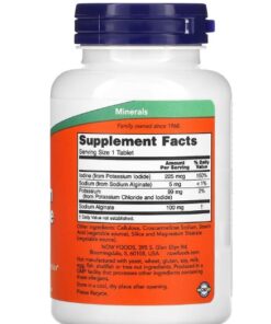 ⁦ناو فودز يوديد البوتاسيوم ‏, Potassium Plus Iodine 180 قرص⁩ - الصورة ⁦2⁩