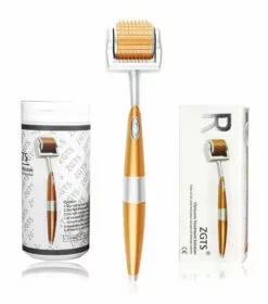 أداة العناية بالبشرة ZGTS ديرما رولر0.75مم لمكافحة الشيخوخة والتجاعيد والندوب وعلامات التمدد وعلاج السيلوليت