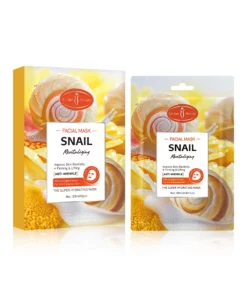 ماسك الوجه بخلاصة الحلزون ترطيب وشد البشرة من ماركة ايشون بيوتي 5 قطع