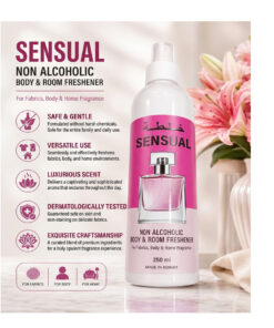 معطر خلطة "Sensual" الخالي من الكحول للجسم والأقمشة والمجلس 250 مل